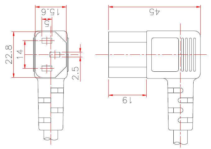 AS-NZS-60320-C13 (S301RR)