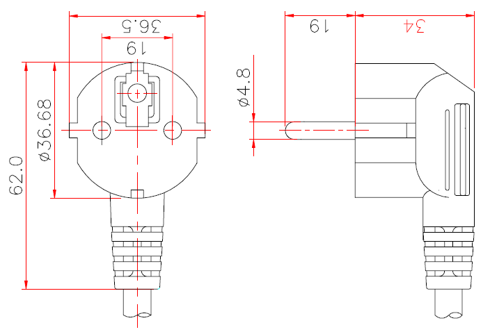 CEE-7-7-Plug (P206)