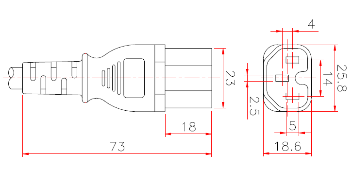 IEC-60320-C15 (S304)