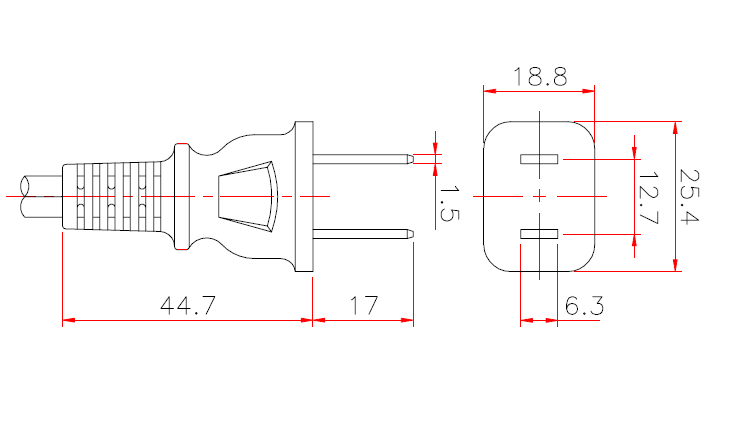 JIS-C8303 (P201C)