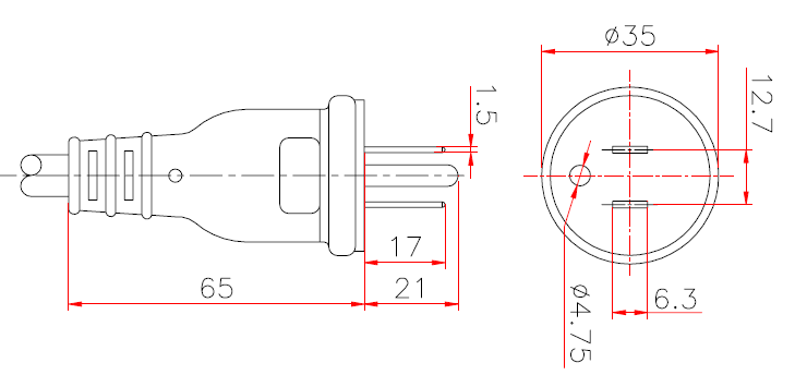 JIS-C8303 (P301C)