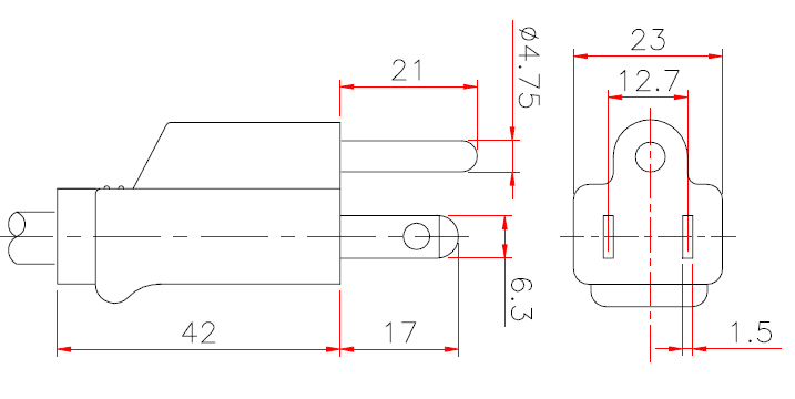 NEMA-5-15P (P301)