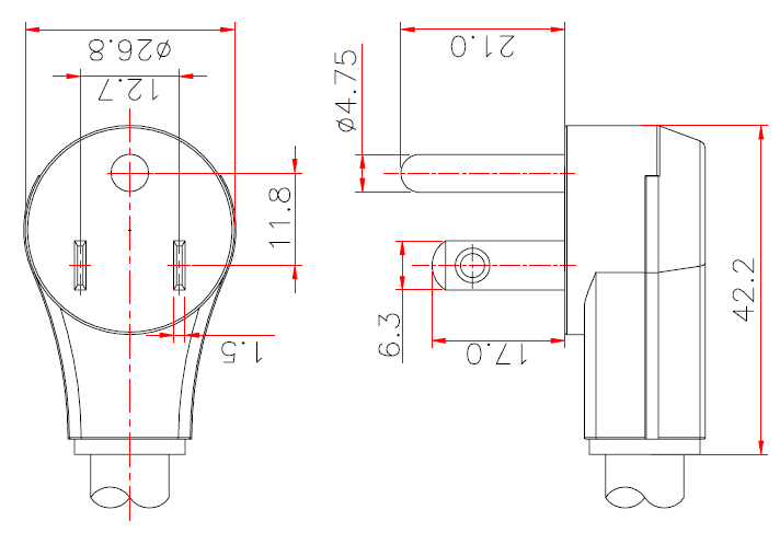 NEMA-5-15P (P302R5)