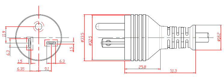 NEMA-6-20P (P356C)