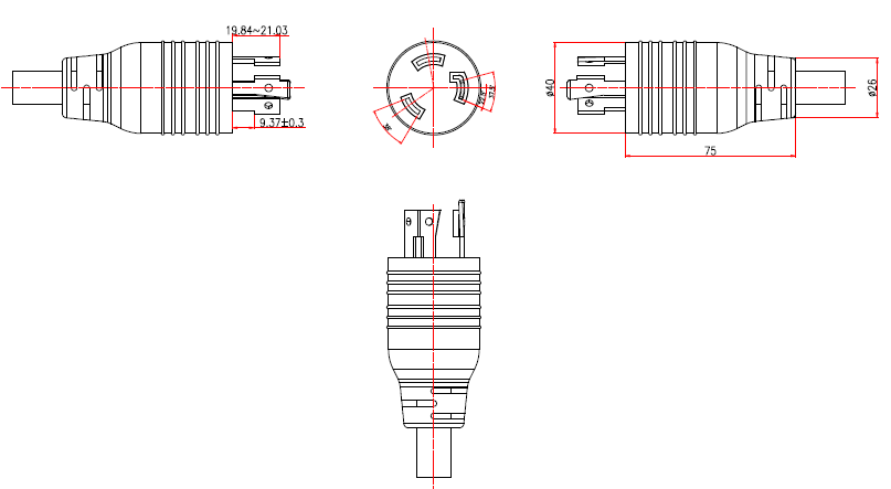 NEMA-L6-30P (P360)