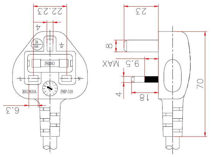 SASO-2203-Plug (P318)