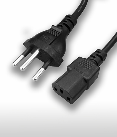 スイスACコードセット 3ピン-C13 10A 250V_製品案内 | フィノ電線電纜