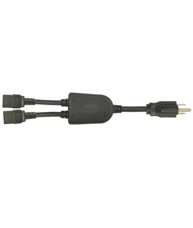 USA 3-PIN plug TO C19 AC Power Cord Set (Splitter) 15~20A 125V