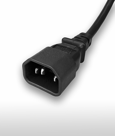 Canada CSA C22.2 3-Pin Straight AC Connector, 15A 125V