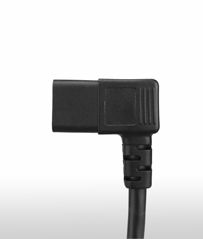 中國 3PIN插頭 TO C13左彎AC電源線組Cord Set 10A 250V