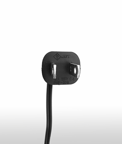 日本 2PIN插頭 TO C7 彎頭AC電源線組 Cord Set 7A 125V