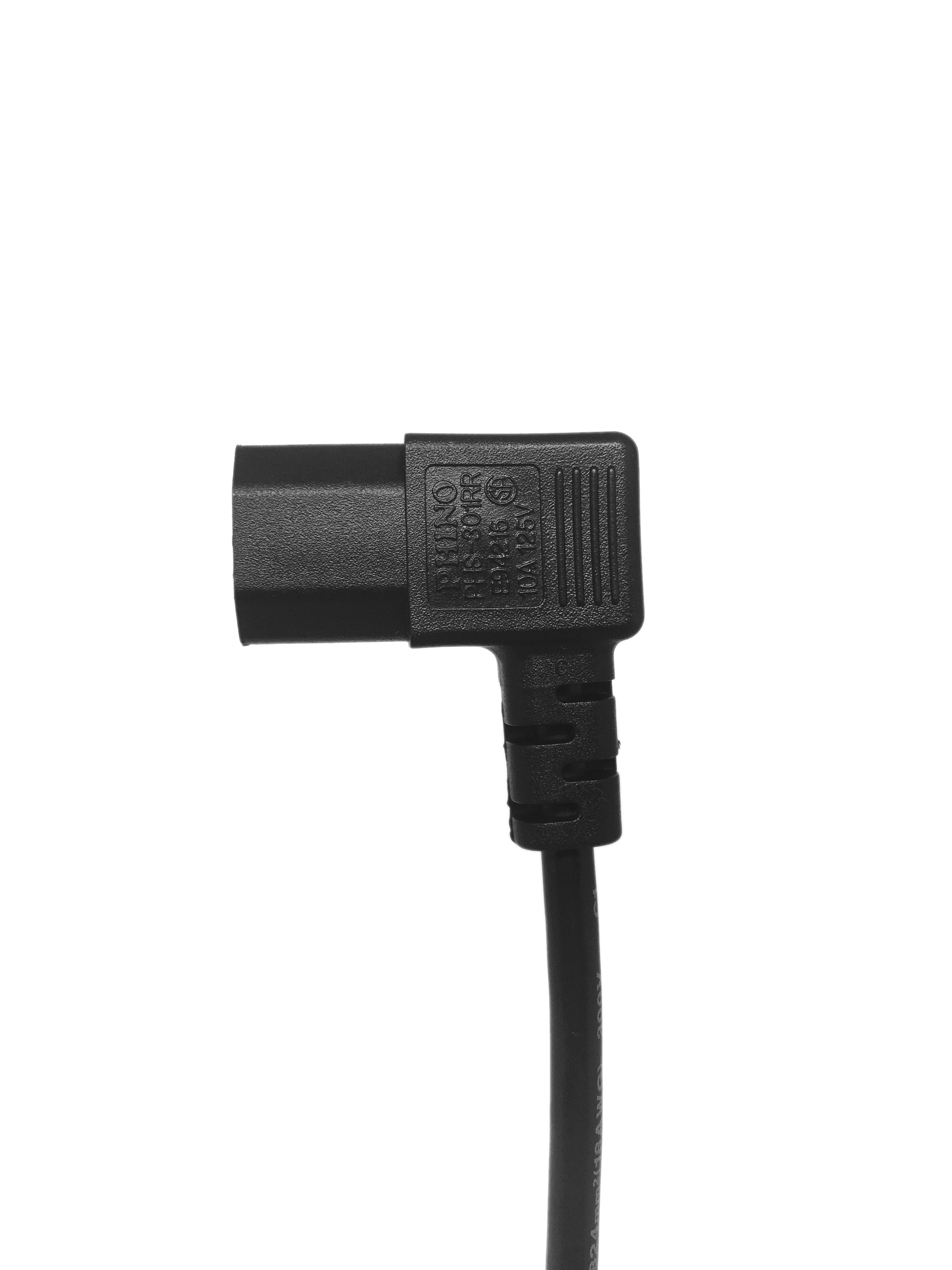 日本 3PIN插頭 TO C13右彎AC電源線組Cord Set 7A 125V