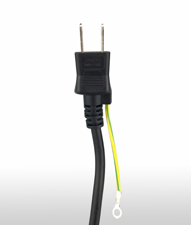 日本 2PIN+接地插頭 TO C13 AC電源線組Cord Set 7A 125V