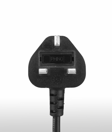 沙特 3PIN插頭 TO C5 AC電源線組Cord Set 2.5A 220V