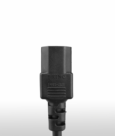 印度 3PIN插頭 TO C13 AC電源線組Cord Set 10A 250V