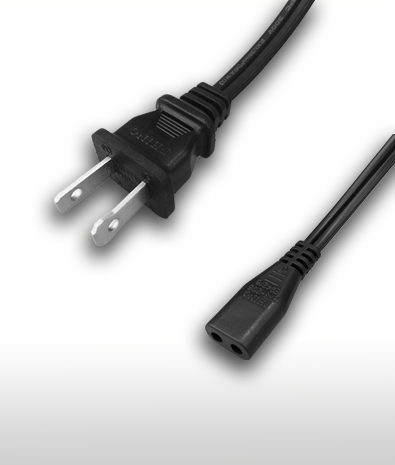 加拿大 2PIN插頭 TO C1 AC 電源線組 Cord Set 7A 125V