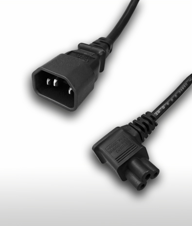 加拿大 3PIN插頭 TO C5右彎 AC電源線組Cord Set 10A 125V