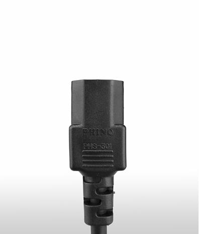德國 IEC 60320 C13 AC電源線連接器,3芯直式 10A 250V