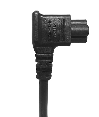 加拿大 CSA C22.2 AC電源線連接器,3芯左彎式 10A 125V