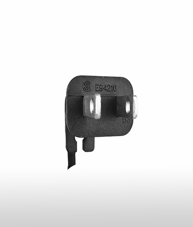 美國 NEMA 1-15P 直式扣位 AC插頭2PIN 不接地, 15A 125V