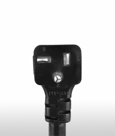 美國 NEMA6-20P 彎式 AC插頭3PIN 接地, 20A 250V