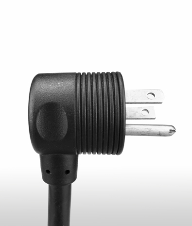 美國 NEMA 5-15P 彎式 AC插頭3PIN 接地, 15A 125V