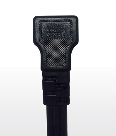 美國 NEMA 5-15P 彎式 AC插頭3PIN 接地, 15A 125V