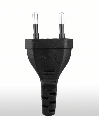 意大利 直式 AC插頭 2PIN 不接地, 2.5A 250V