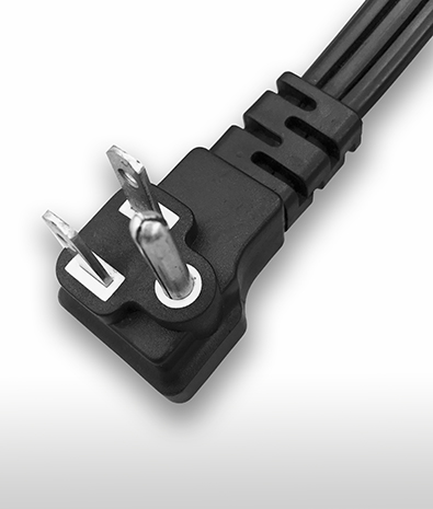 加拿大 彎式 AC插頭3PIN 接地, 15A 125V