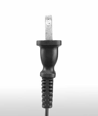 加拿大 直式 AC插頭2PIN 不接地, 15A 125V