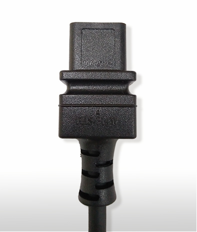 美國 C13 AC電源線連接器,3芯直式,10A/15A 125V/250V