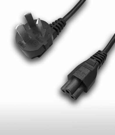 中国ACコードセット 3ピン-C5 2.5A 250V