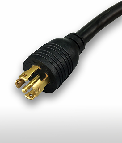 アメリカ NEMA L21-30P・ロック・アース付・ACプラグ・5ピン-30A 120V/208V