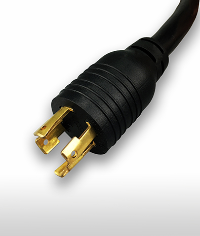 アメリカ NEMA L15-30P・ロック・アース付・ACプラグ・4ピン-30A 250V