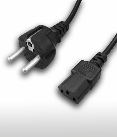 韓國 3PIN直頭 TO C13 AC電源線組Cord Set 10A 250V